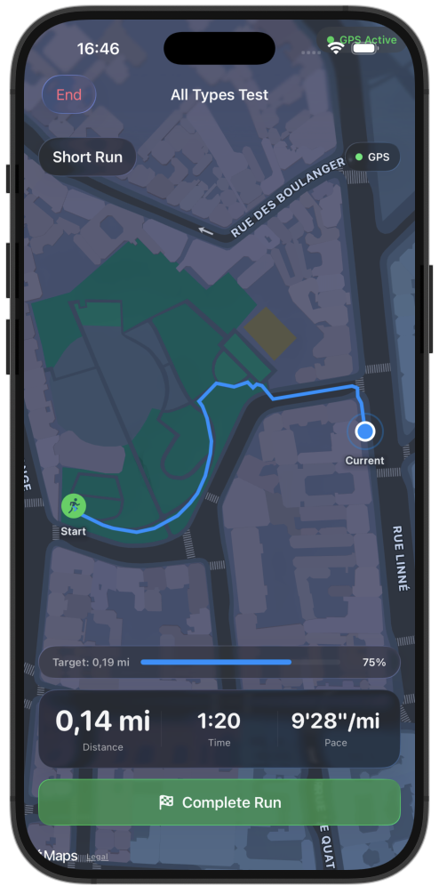 AddFive running session