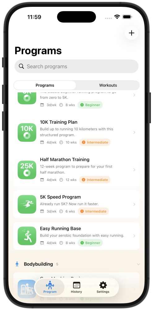 Running programs